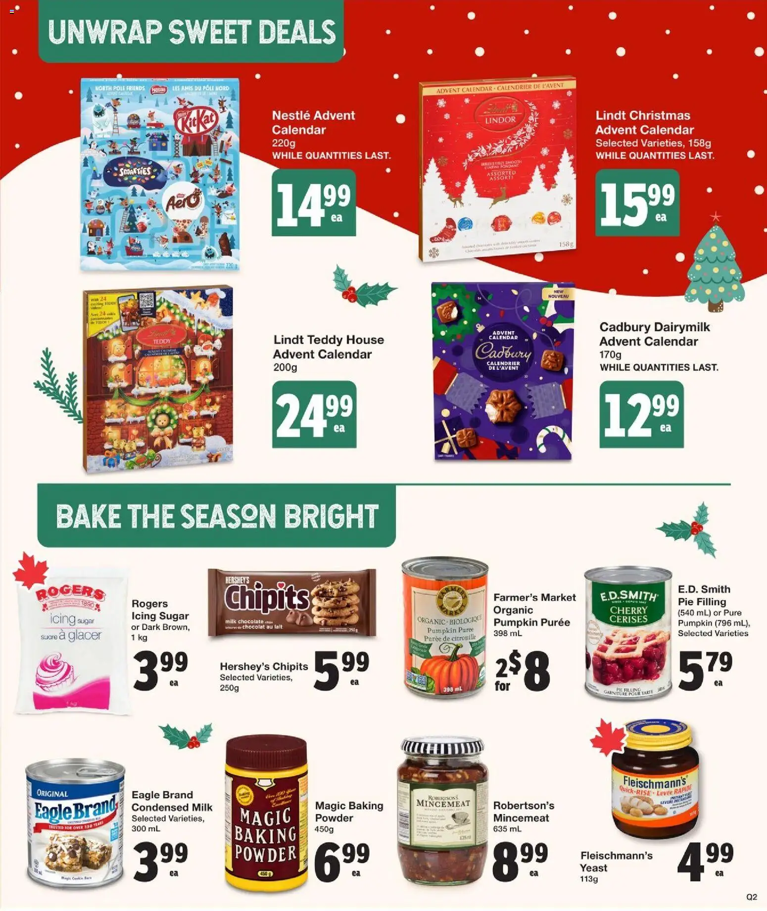 Quality Foods flyer valid from 20.11.2025 | Page: 12 | Products: Powder, Milk, Chocolate, Pumpkin