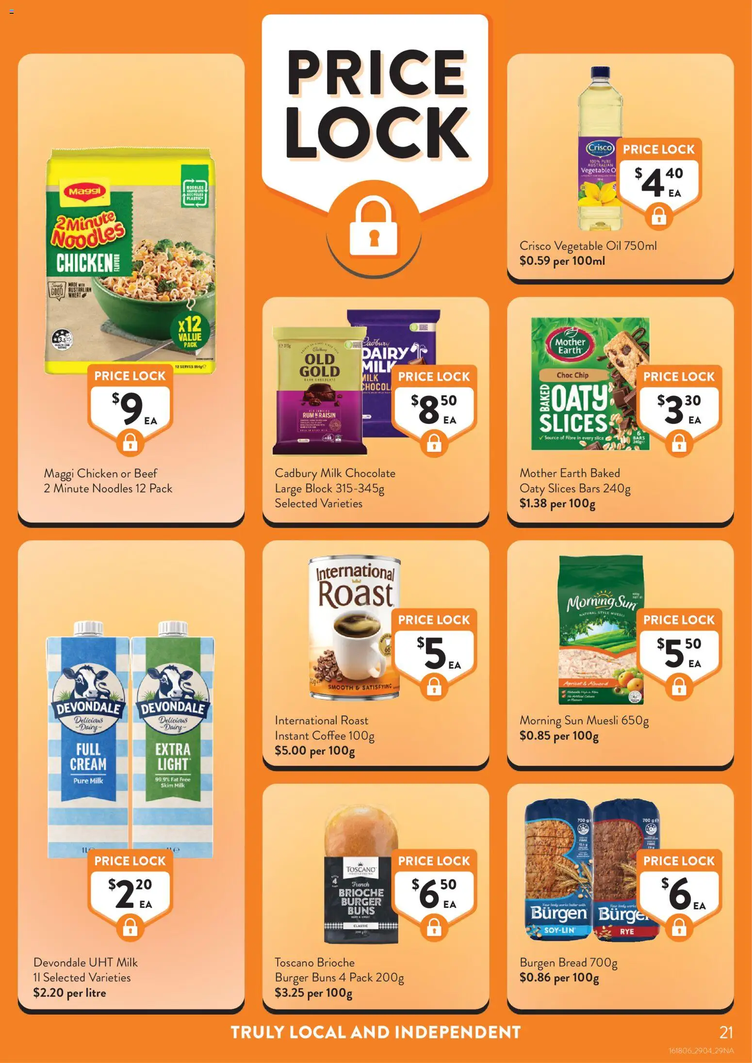 Foodworks catalogue - valid from 29.04.2026 | Page: 21 | Products: Dairy, Bread, Chocolate, Beef