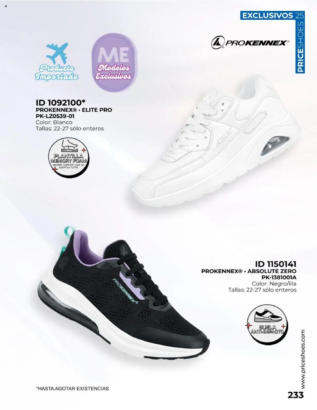 Nuevas ofertas de Price Shoes válidas en toda la República Mexicana desde el 19.10.2025. ¡Encuentra las mejores ofertas en Price Shoes catálogo Exclusivos 2025! | Página: 233