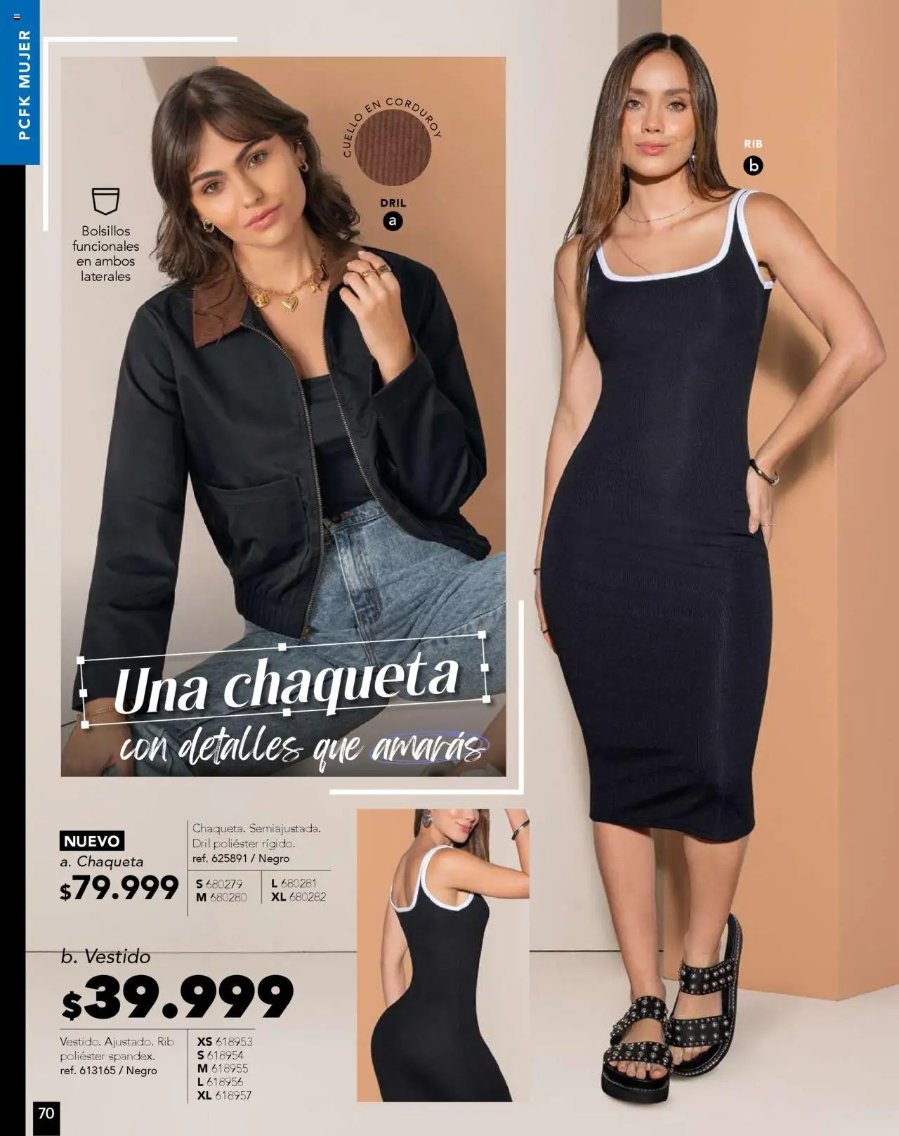 Pacifika revista - valida desde el 01.09.2025 | Página: 74 | Productos: Vestido, Cuello, Chaqueta