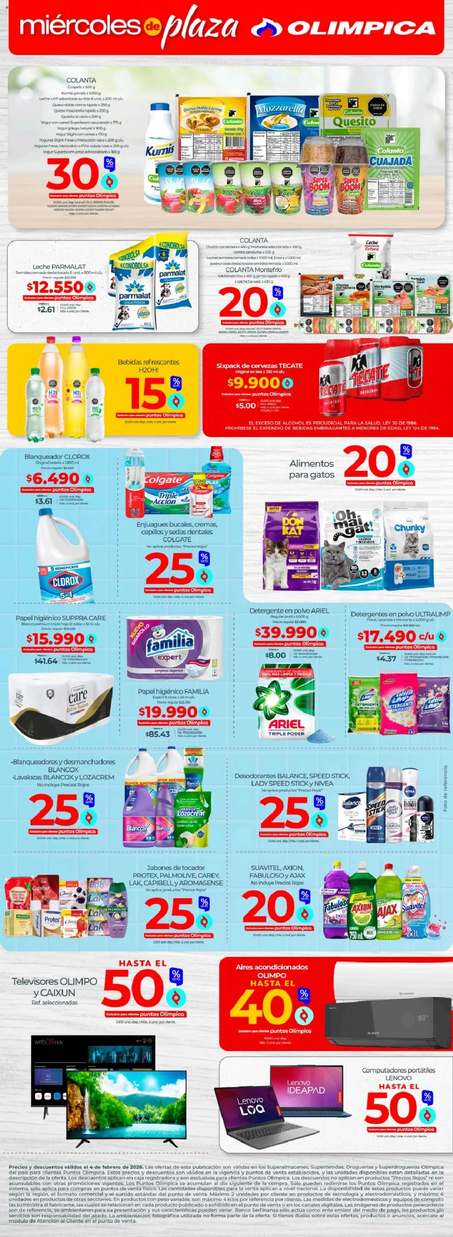 Olímpica revista - valida desde el 04.02.2026 | Página: 2