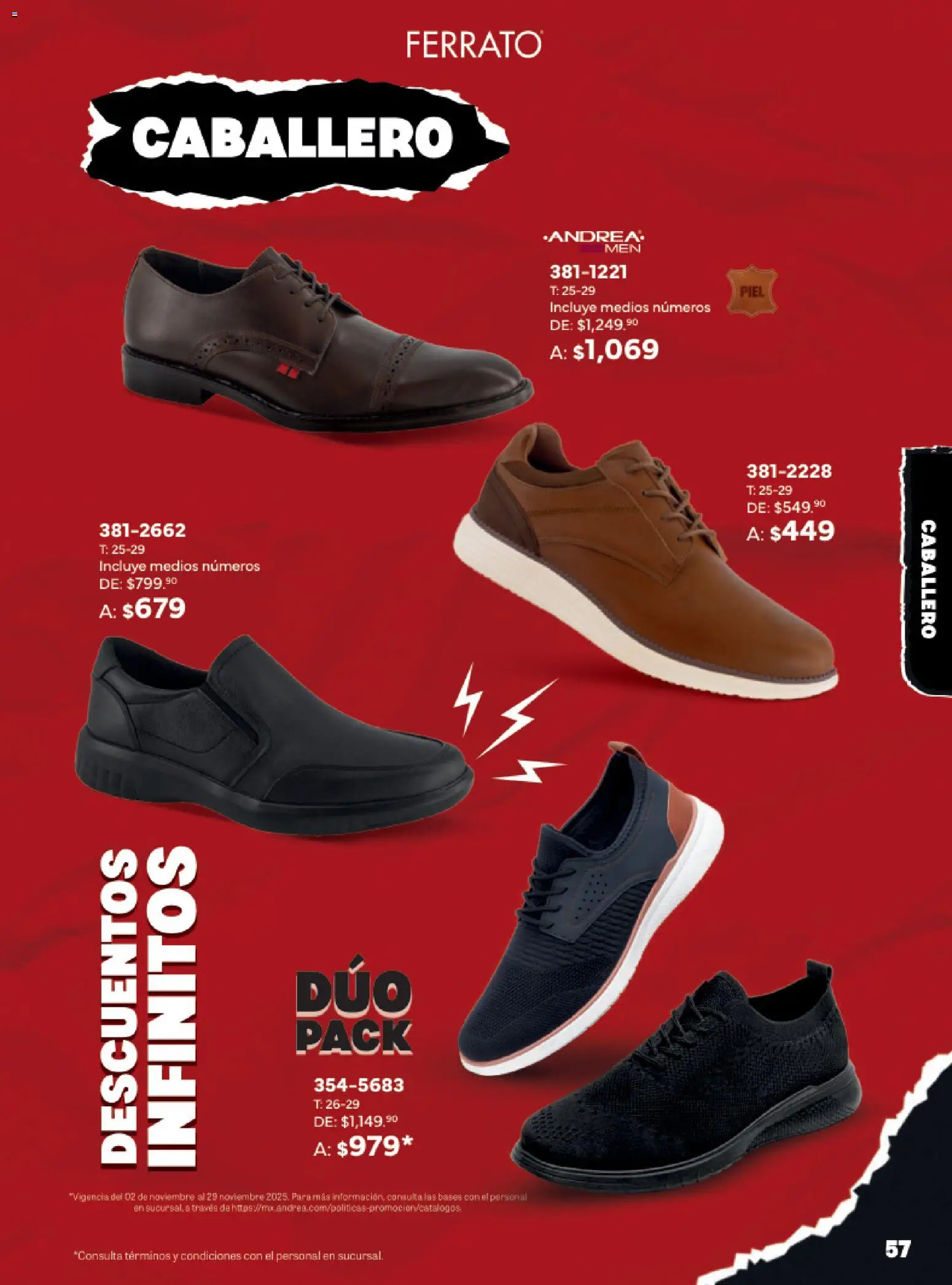 Nuevas ofertas de Andrea válidas en toda la República Mexicana desde el 02.11.2025. ¡Encuentra las mejores ofertas en Andrea Buen Fin ! | Página: 57