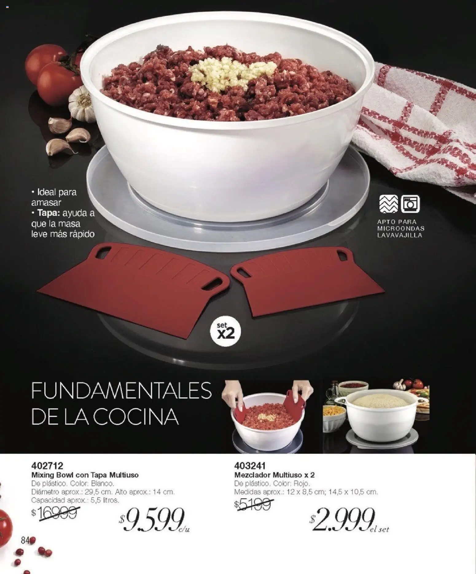 Violetta catálogo │ válido desde el 01.02.2026 | Página: 84 | Productos: Cocina, Bowl, Mezclador, Microondas