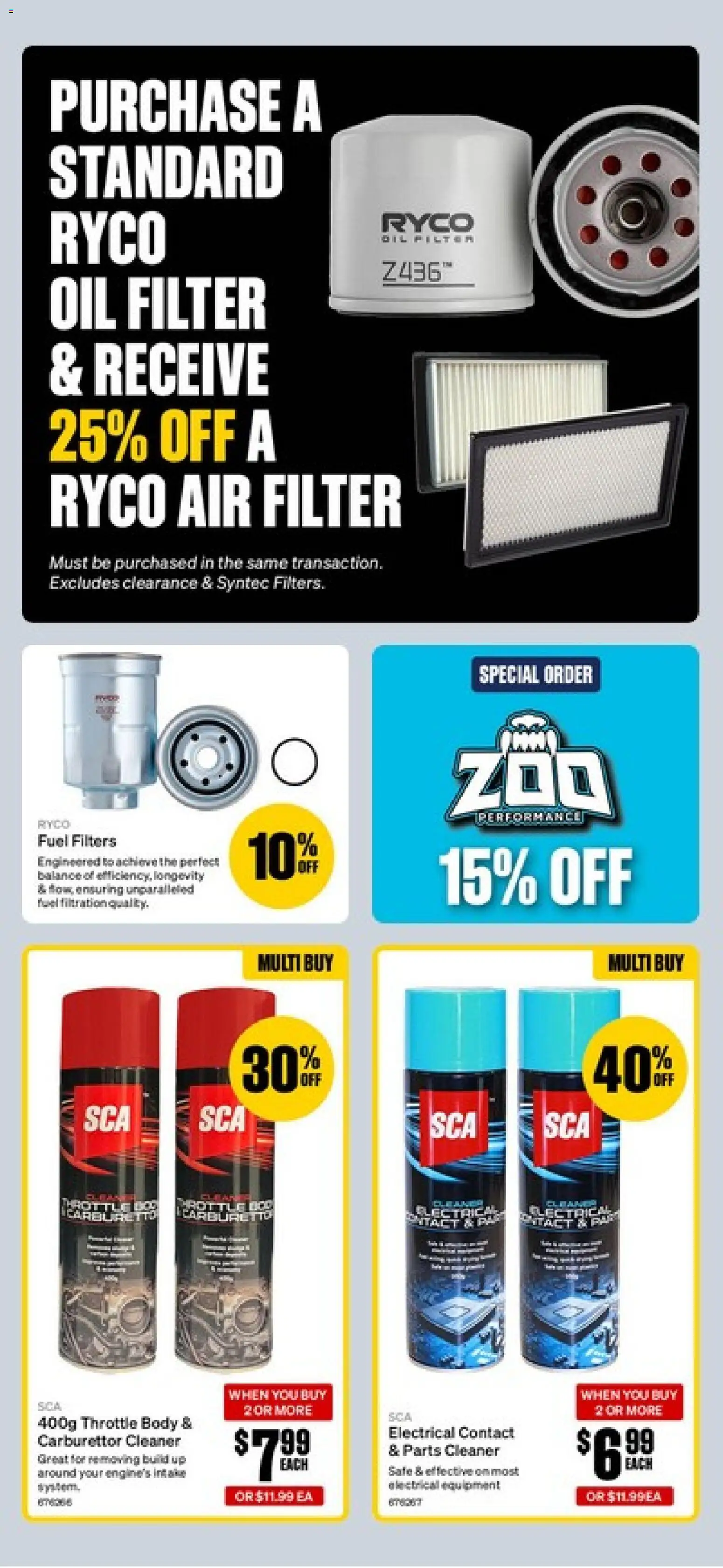 Supercheap Auto catalogue - valid from 19.03.2026 | Page: 19 | Products: Cleaner, Oil