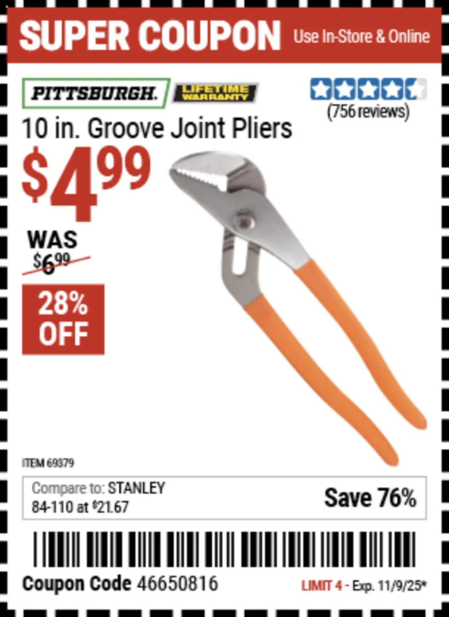 Harbor Freight Weekly Ad - valid from 27.10.2025 | Page: 14