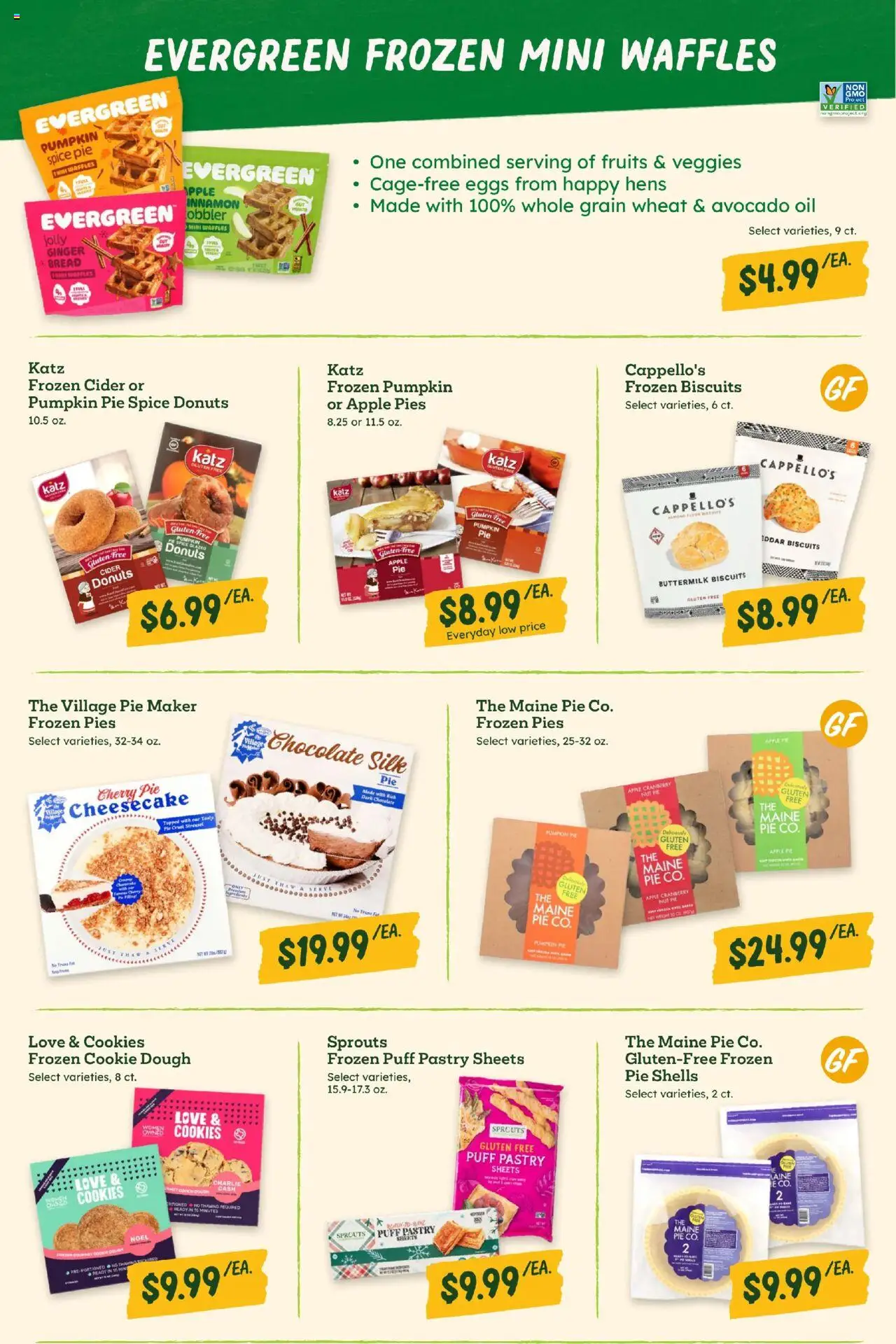 Sprouts Monthly Ad - valid from 24.09.2025 | Page: 15 | Products: Oil, Bread, Avocado, Apple Pie