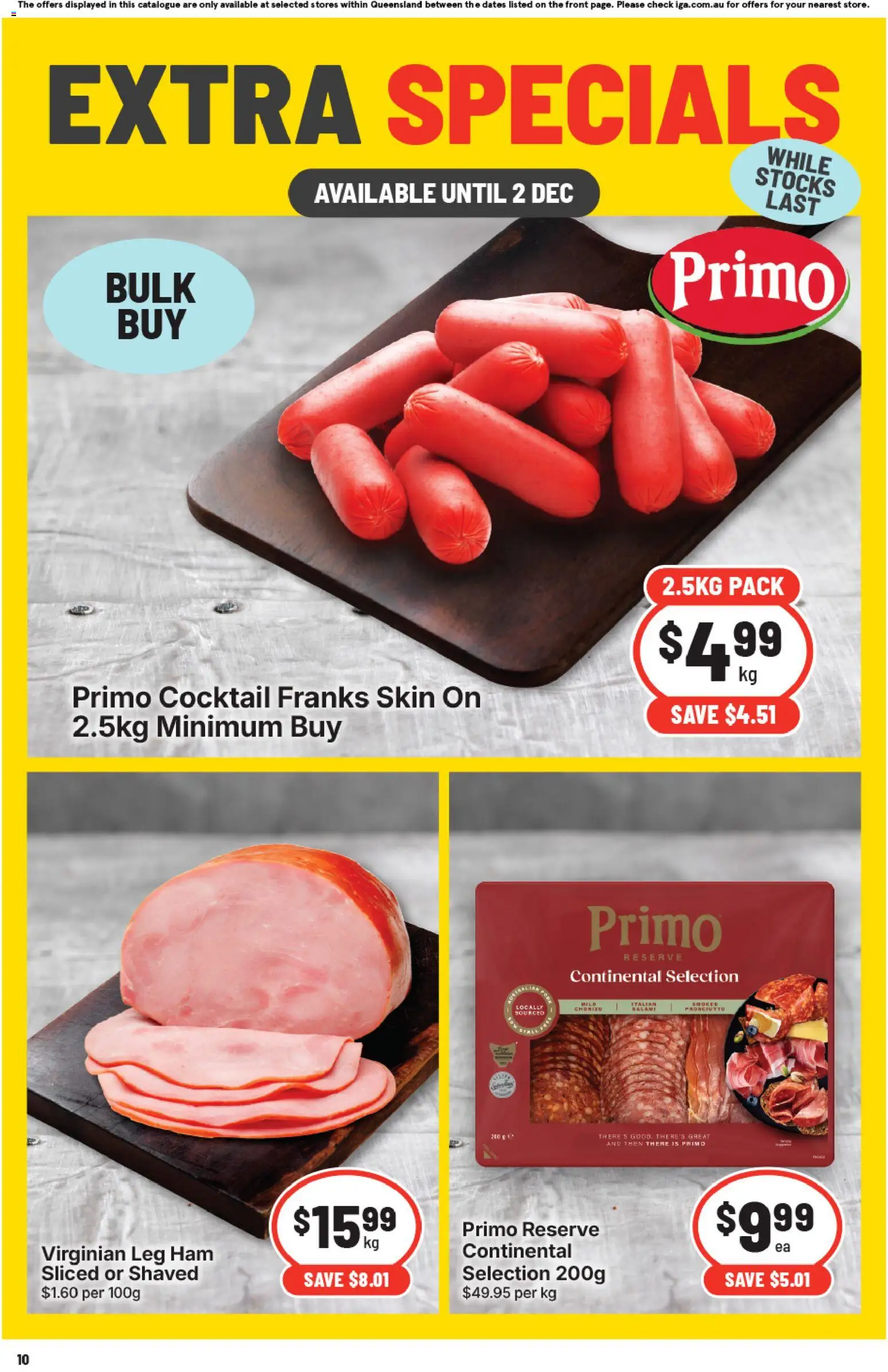 IGA catalogue - valid from 12.11.2025 | Page: 13 | Products: Ham
