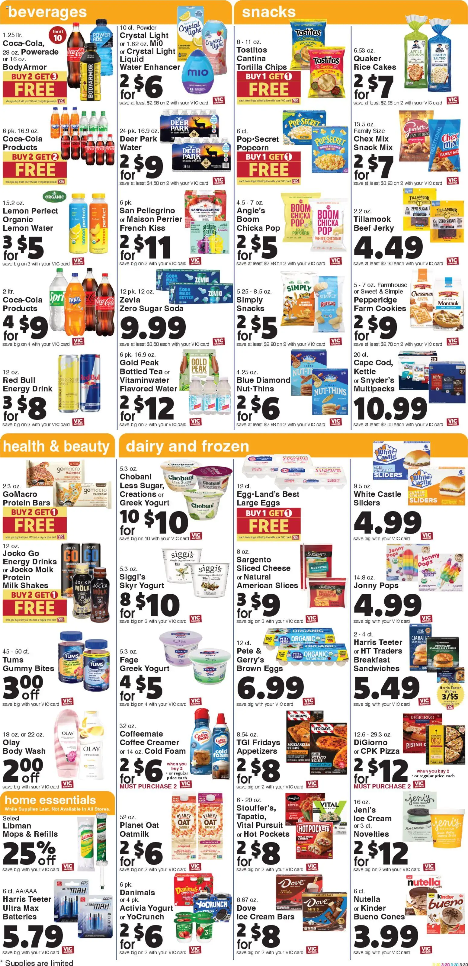 Harris Teeter Weekly Ad - NC - valid from 29.04.2026 | Page: 6 | Products: Pizza, Chips, Body Wash, Kettle