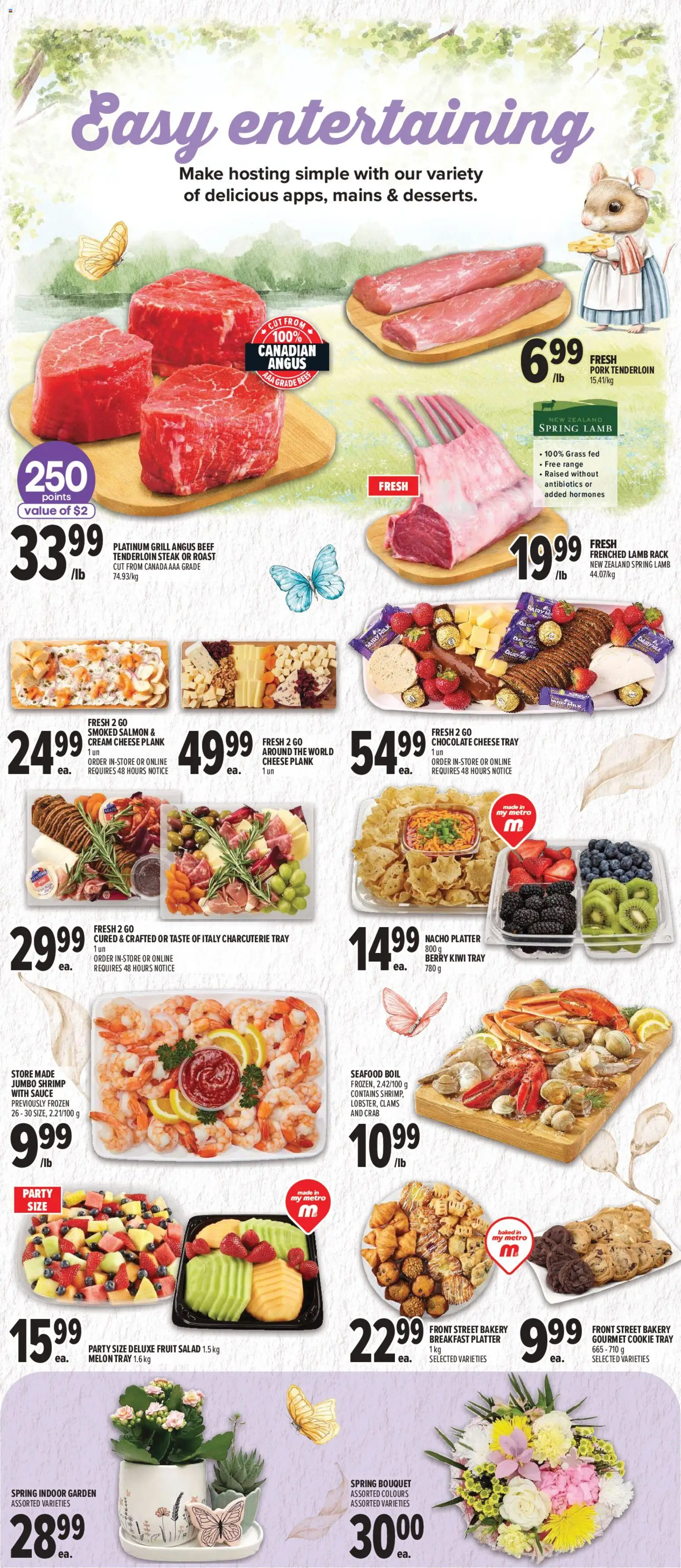 Metro flyer valid from 02.04.2026 | Page: 9 | Products: Grill, Bakery, Cheese, Pork