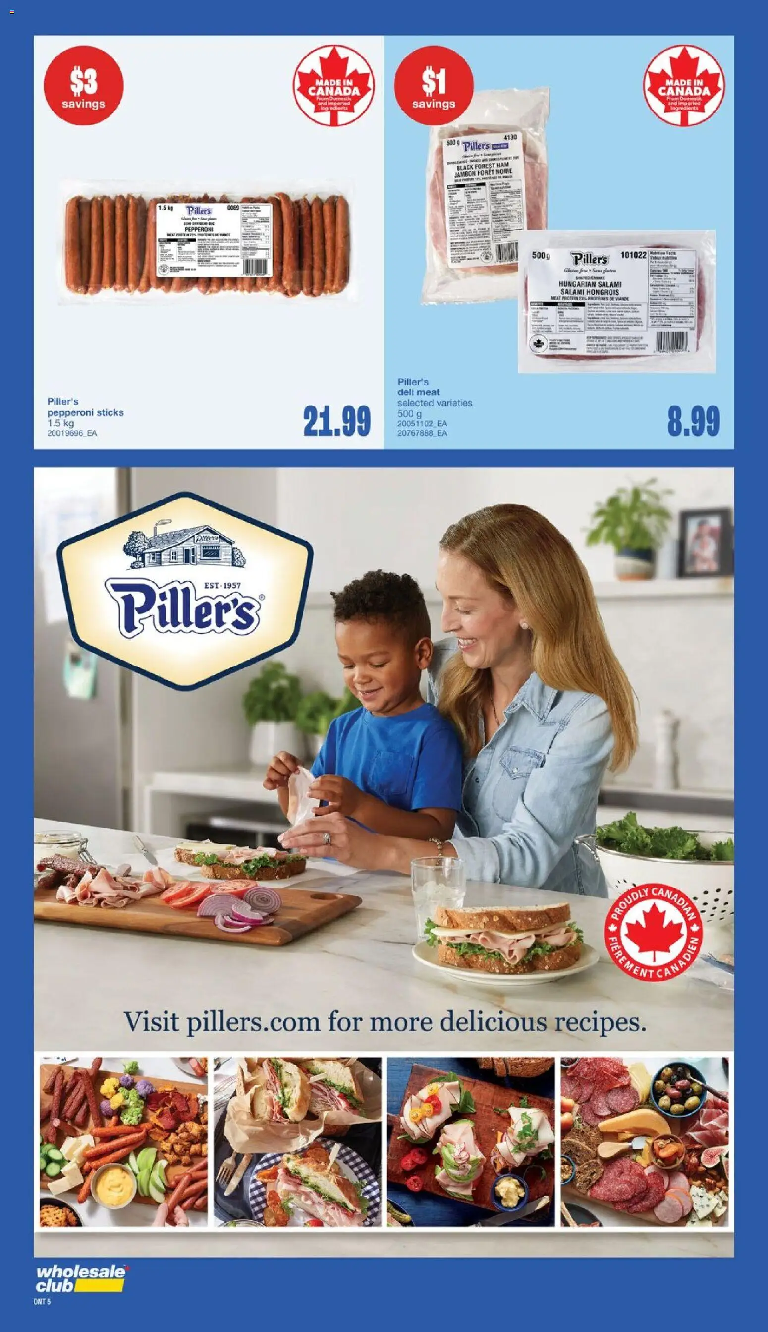 Wholesale Club flyer valid from 23.10.2025 | Page: 9 | Products: Salami, Ham