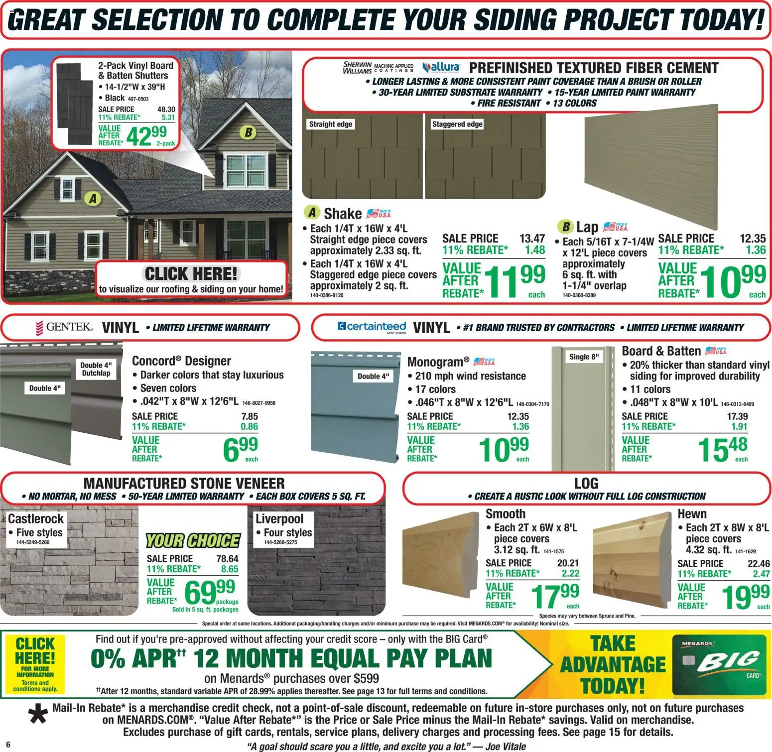 Menards Weekly Ad - valid from 30.04.2026 | Page: 6 | Products: Box, Brush