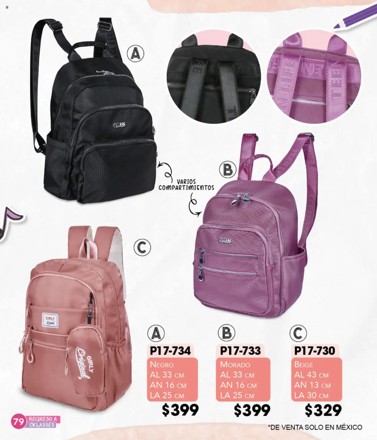 Nuevas ofertas de Cklass válidas en toda la República Mexicana desde el 18.08.2025. ¡Encuentra las mejores ofertas en Cklass - Catálogo Regreso a Clases! | Página: 80