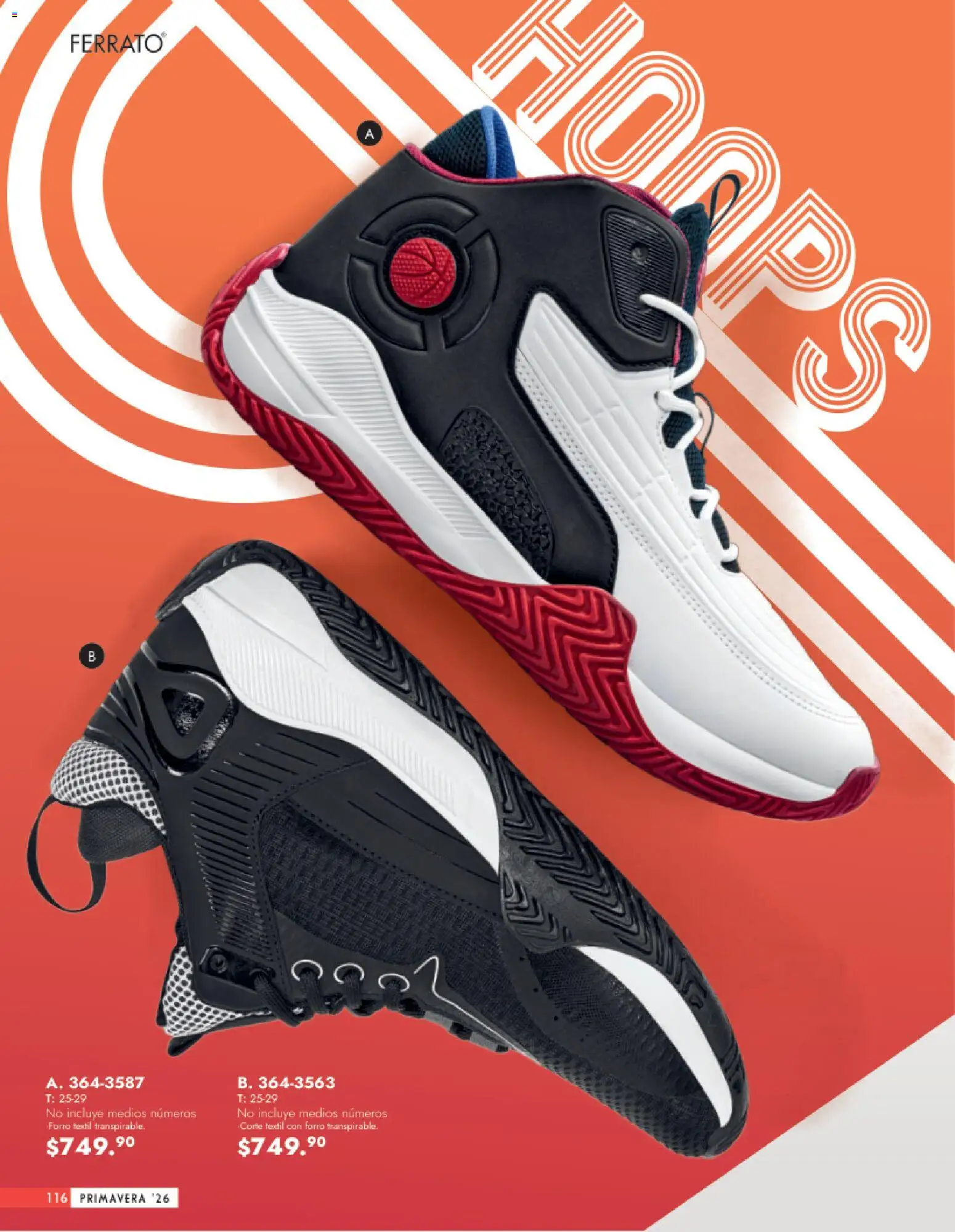 Nuevas ofertas de Andrea válidas en toda la República Mexicana desde el 25.01.2026. ¡Encuentra las mejores ofertas en Andrea catálogo Calzado Caballero! | Página: 116