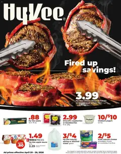 Preview of HyVee weekly ads valid from 20.04.2026