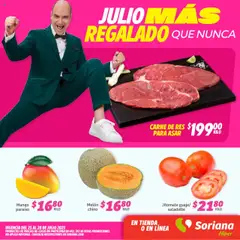 Vista previa de Soriana - Fin de Semana Híper: Tijuana, Mexicali, Ensenada, San Luis Río Colorado y Tecate, nuevo folleto de la tienda, válido en México a partir del 25.07.2025