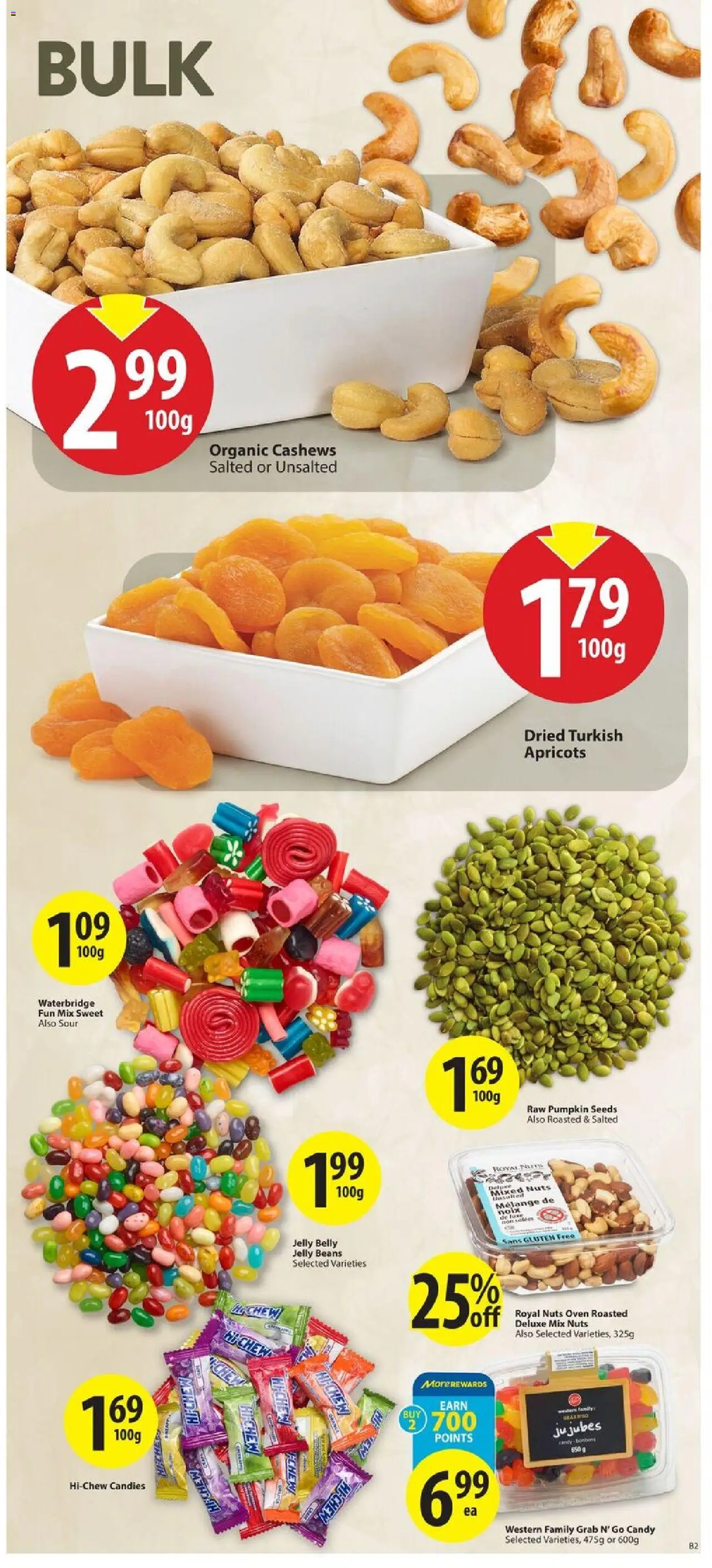 Save on foods flyer valid from 14.08.2025 | Page: 21 | Products: Candies, Nuts, Oven, Pumpkin