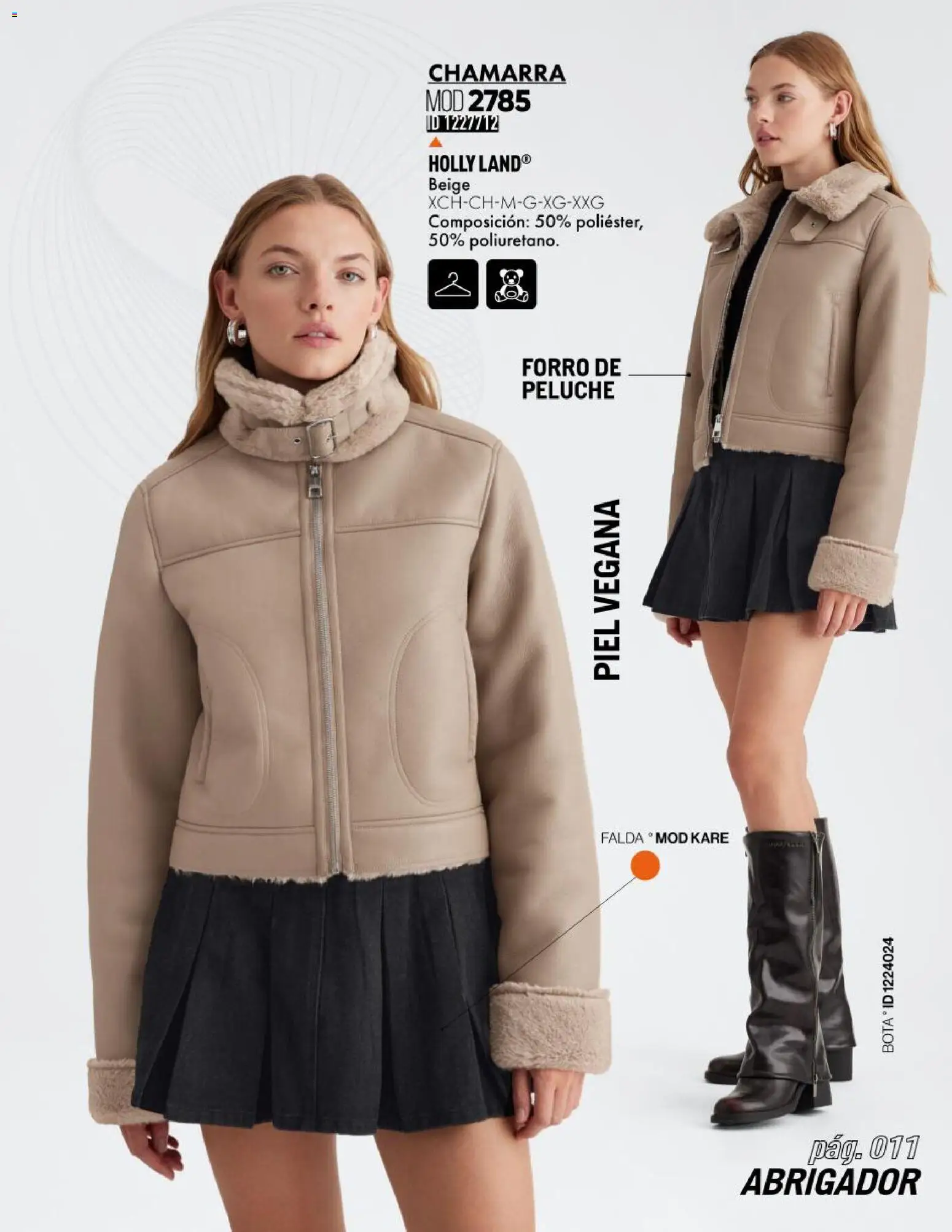 Nuevas ofertas de Price Shoes válidas en toda la República Mexicana desde el 03.11.2025. ¡Encuentra las mejores ofertas en Price Shoes catálogo Abrigador! | Página: 11 | Productos: Chamarra, Falda