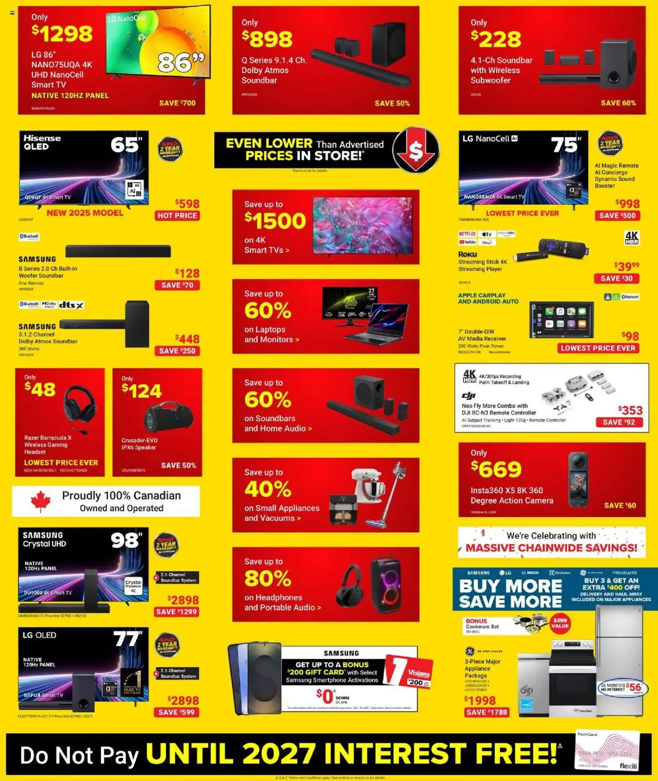 Visions flyer valid from 05.09.2025 | Page: 2 | Products: Smartphone, Tv, Video, Headphones