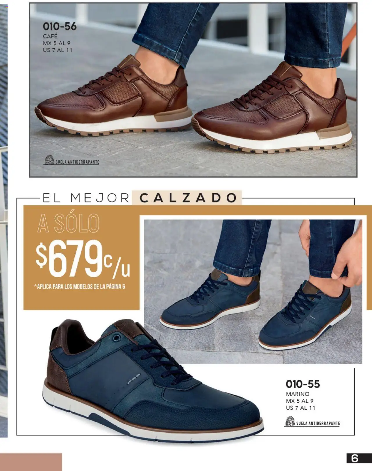 Nuevas ofertas de Cklass válidas en toda la República Mexicana desde el 14.07.2025. ¡Encuentra las mejores ofertas en Cklass catálogo Calzado Hombre! | Página: 7 | Productos: Café