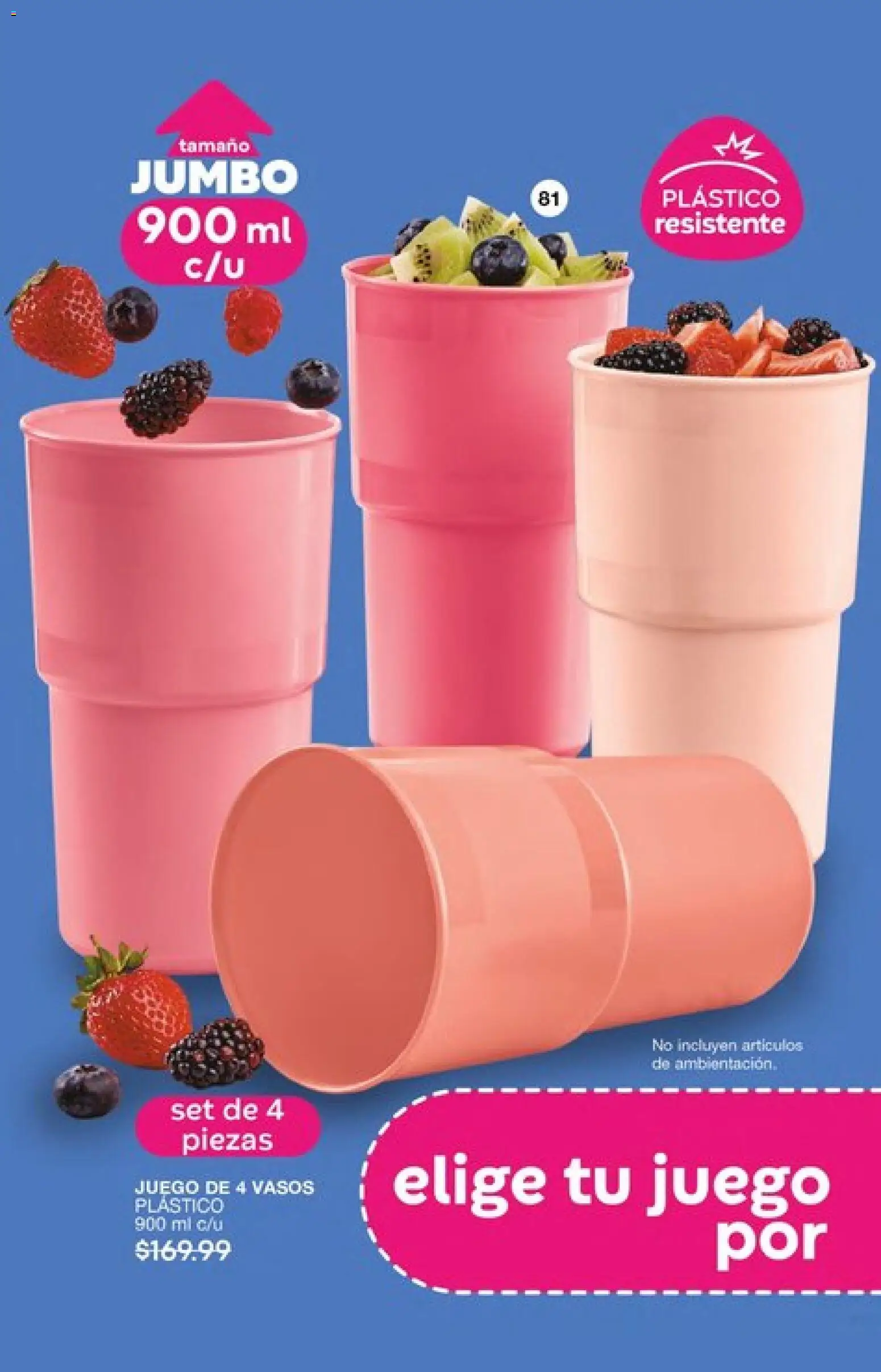 Nuevas ofertas de Fuller válidas en toda la República Mexicana desde el 04.03.2026. ¡Encuentra las mejores ofertas en Fuller campaña 24 2026! | Página: 60 | Productos: Juego, Vasos