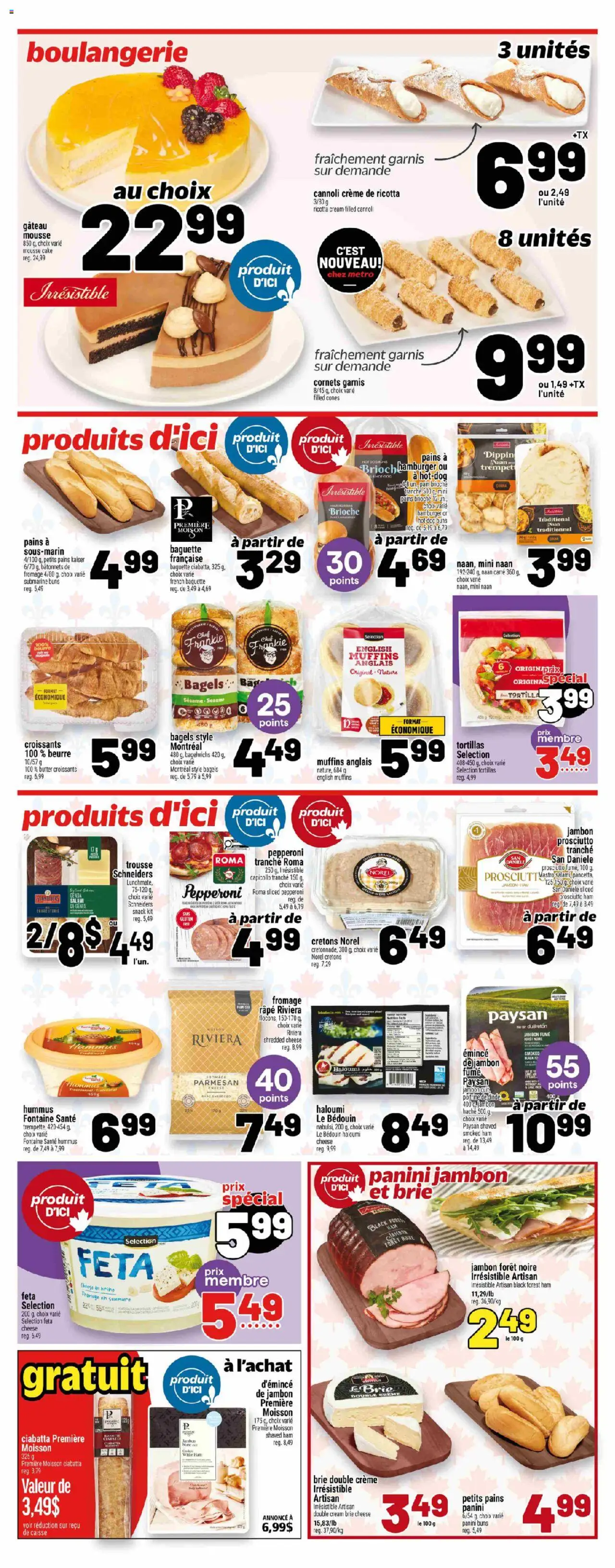Metro flyer valid from 31.07.2025 | Page: 15 | Products: Cream, Butter, Salami, Ham