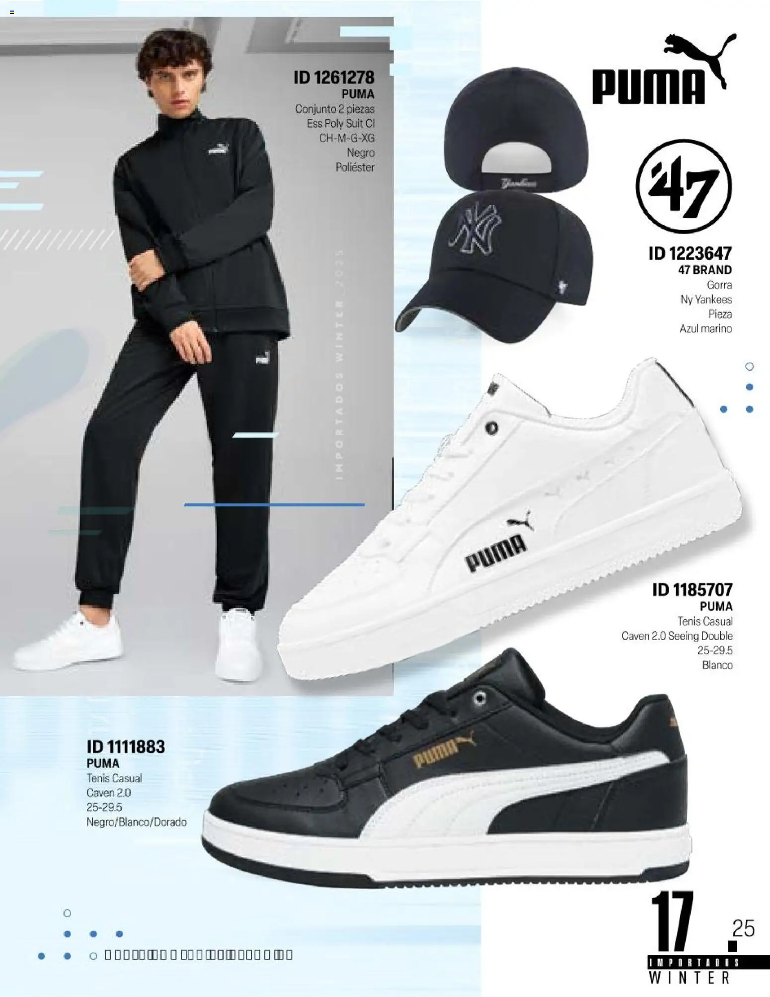 Nuevas ofertas de Price Shoes válidas en toda la República Mexicana desde el 11.11.2025. ¡Encuentra las mejores ofertas en Price Shoes catálogo Importados Winter 2025  ! | Página: 17 | Productos: Tenis, Gorra, Conjunto