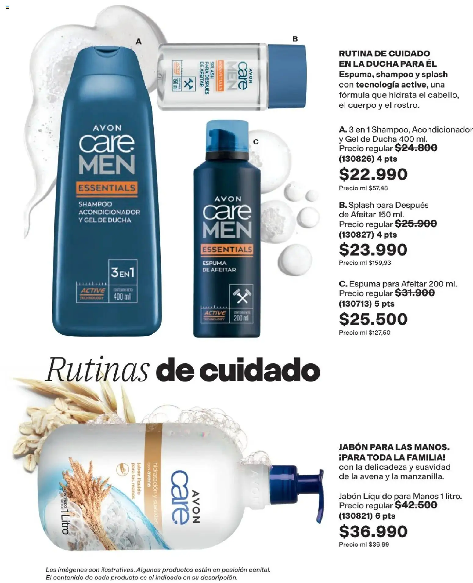 Avon revista - valida desde el 01.05.2026 | Página: 157 | Productos: Avena, Ducha, Acondicionador, Jabón