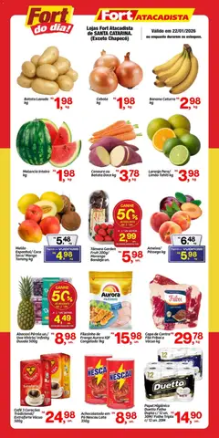 Fort Atacadista - Ofertas do Dia - Pré-Visualização do folheto da loja Fort Atacadista, válido de 22.01.2026