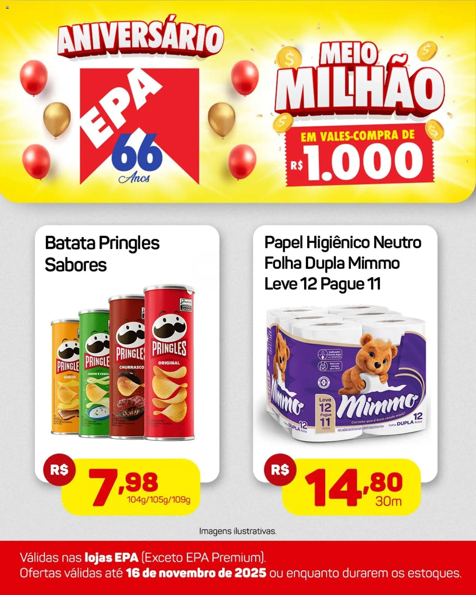 EPA Folheto - válido de 10.11.2025 | Página: 4 | Produtos: Queijo, Creme, Batata, Papel higiênico