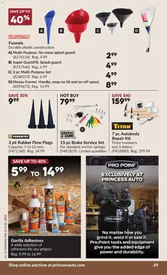 Preview of Princess Auto - 2 Week Sale! from shop Princess Auto valid from 10.02.2026 | Page: 74 | Products: PC