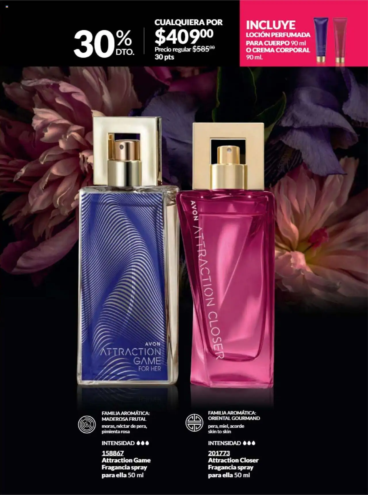 Nuevas ofertas de AVON válidas en toda la República Mexicana desde el 09.10.2025. ¡Encuentra las mejores ofertas en AVON - Campaña 16 2025! | Página: 75 | Productos: Crema, Perfume, Fragancia, Crema corporal