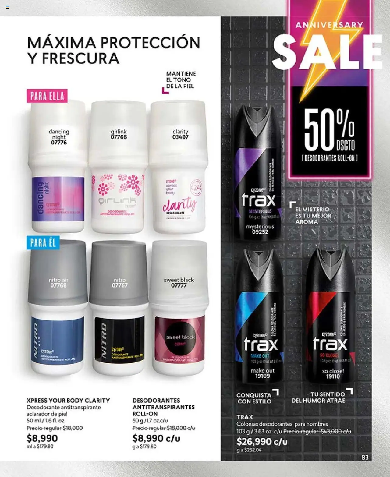 CyZone revista - valida desde el 16.06.2025 | Página: 91 | Productos: Body, Desodorante, Antitranspirante