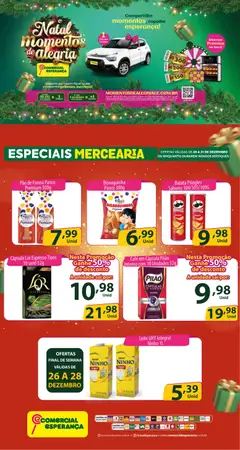 Comercial Esperança - Ofertas Mercearia - Pré-Visualização do folheto da loja Comercial Esperança, válido de 26.12.2025