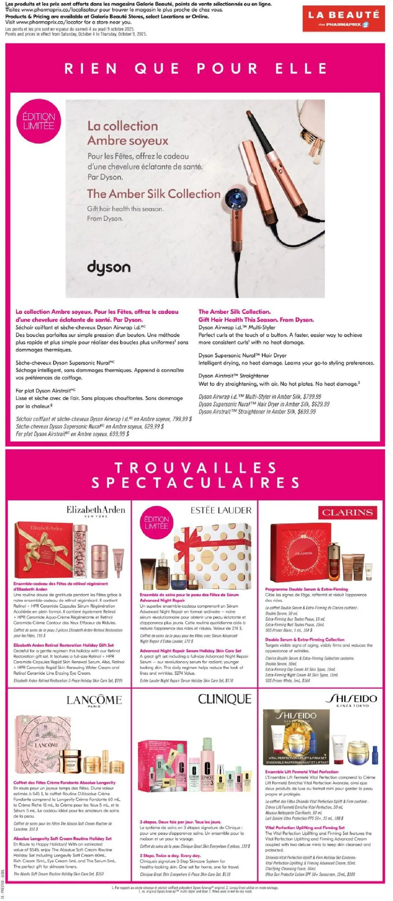 Pharmaprix flyer valid from 04.10.2025 | Page: 12 | Products: Cream, Dryer, Hair dryer, Hair straightener