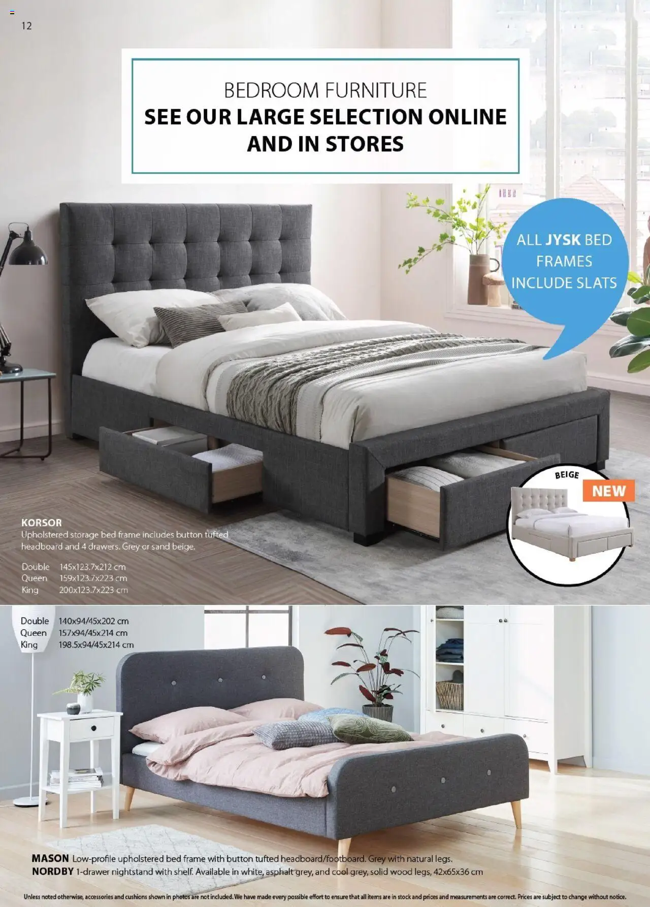 JYSK flyer valid from 14.08.2025 | Page: 12 | Products: Bed