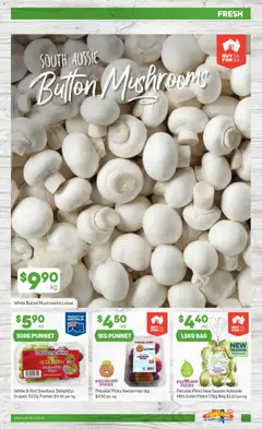 Preview of Foodland  Catalogue  - valid from 11.02.2026 | Page: 7 | Products: Table, Mushrooms, Grapes, Bag