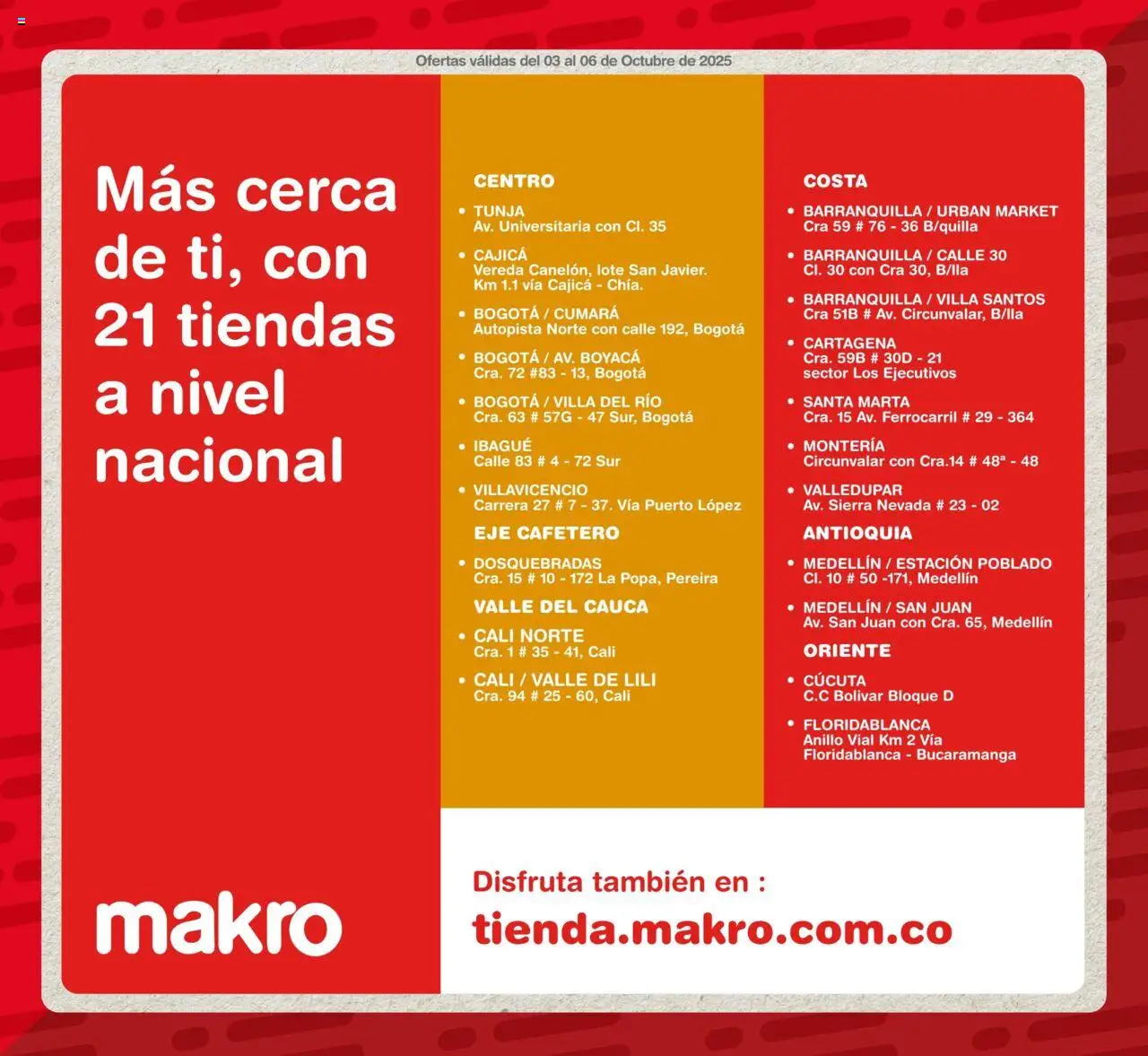 Makro revista - valida desde el 03.10.2025 | Página: 7 | Productos: Anillo, Sierra