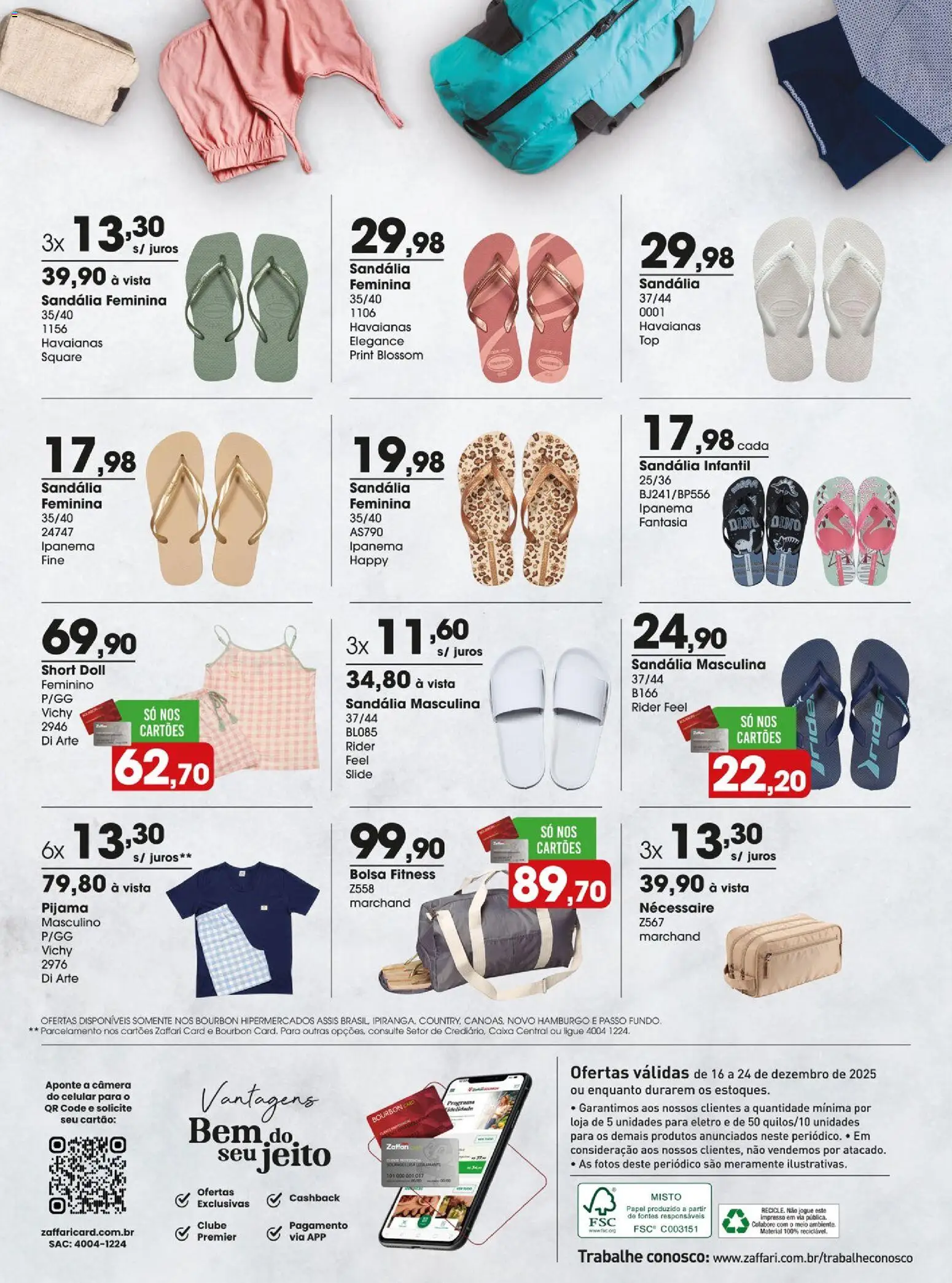 Zaffari Folheto - válido de 16.12.2025 | Página: 26 | Produtos: Celular, Necessaire, Caixa, Câmera