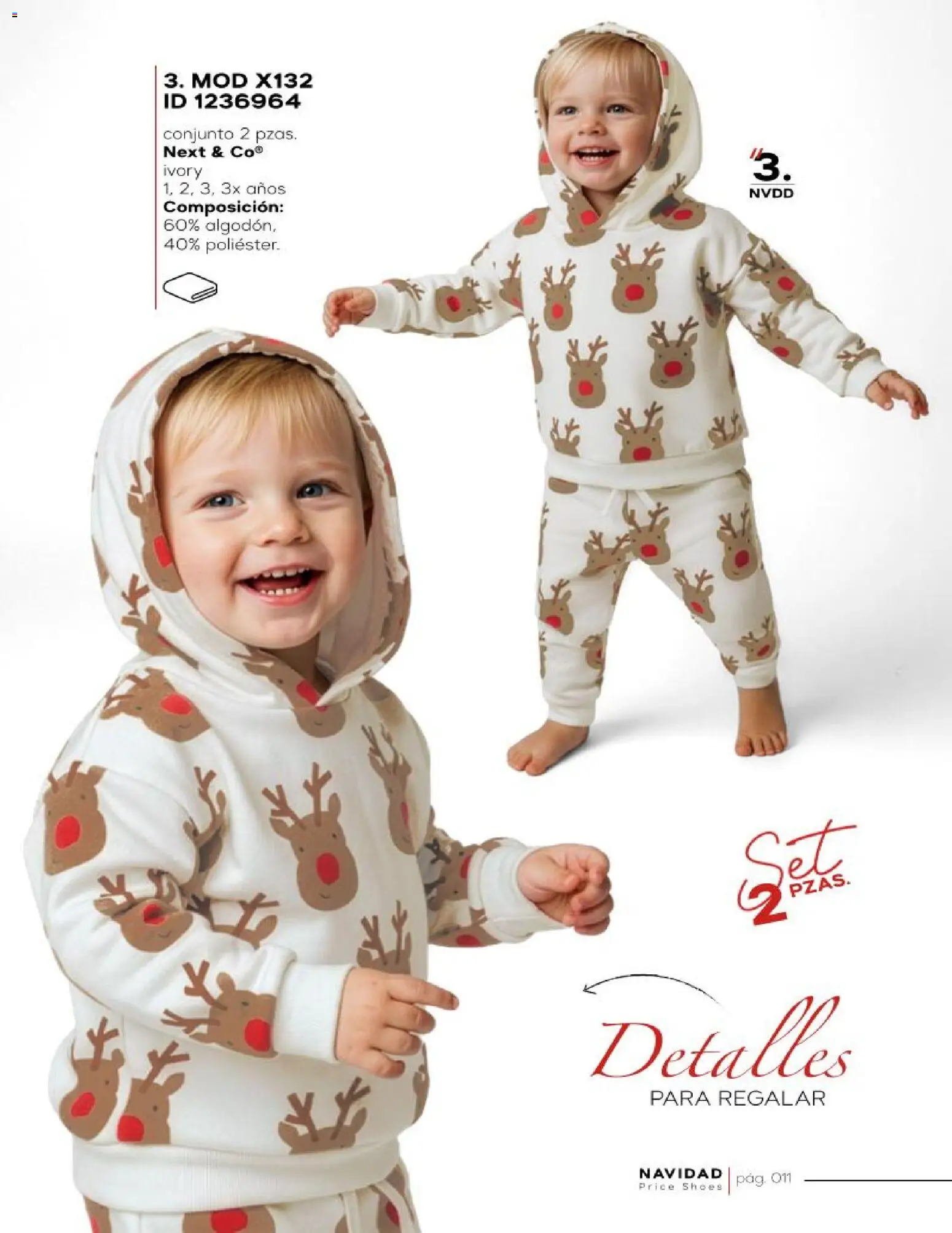 Nuevas ofertas de Price Shoes válidas en toda la República Mexicana desde el 16.11.2025. ¡Encuentra las mejores ofertas en Price Shoes catálogo Navidad Ropa! | Página: 11 | Productos: Conjunto