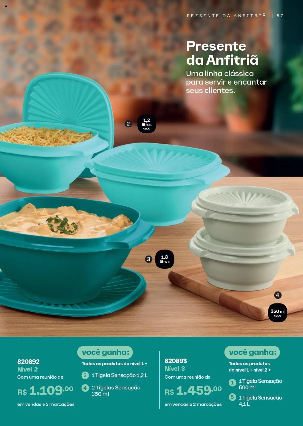 Tupperware Folheto - válido de 01.09.2025 | Página: 57 | Produtos: Tigela