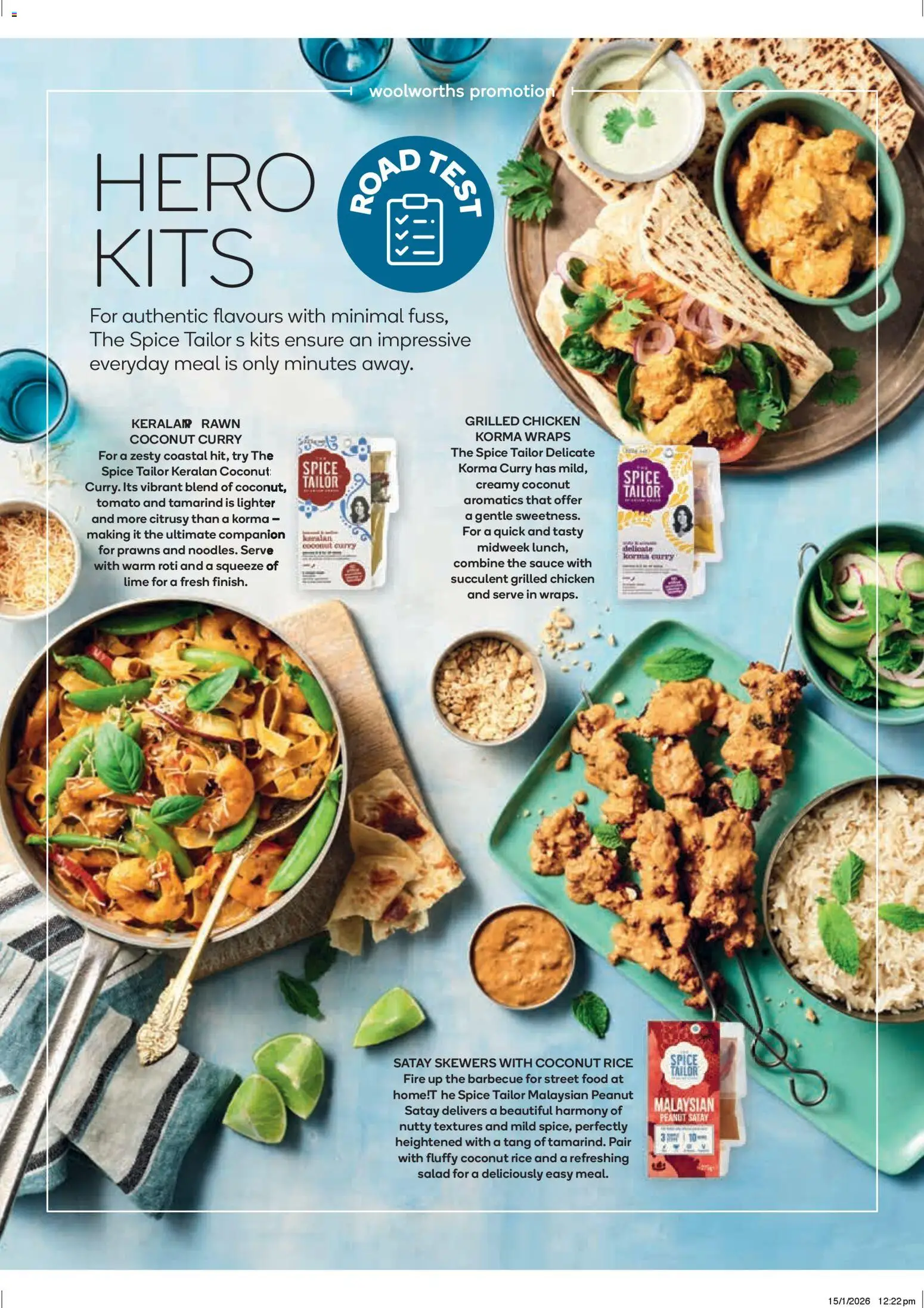 Woolworths catalogue - valid from 01.03.2026 | Page: 35 | Products: Curry, Kits, Chicken, Lime