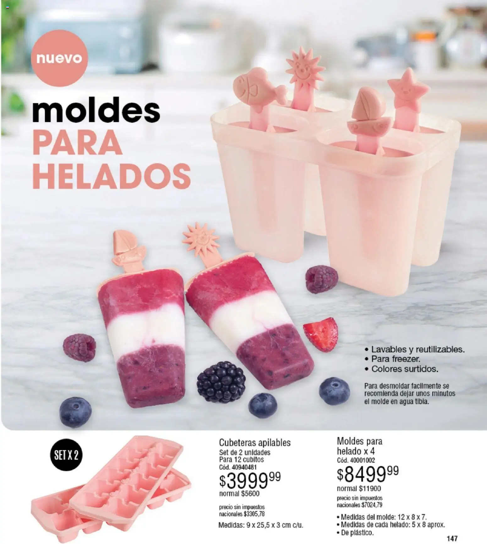 Millanel - Catálogo │ válido desde el 02.02.2026 | Página: 171 | Productos: Helado, Molde, Agua, Freezer
