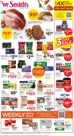 Preview of Smith's weekly ads valid from 25.03.2026