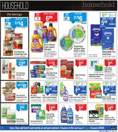 Preview of Price Chopper weekly ads valid from 04.01.2026 | Page: 10 | Products: Bath, Cat Food, Hammer, Fabric softener