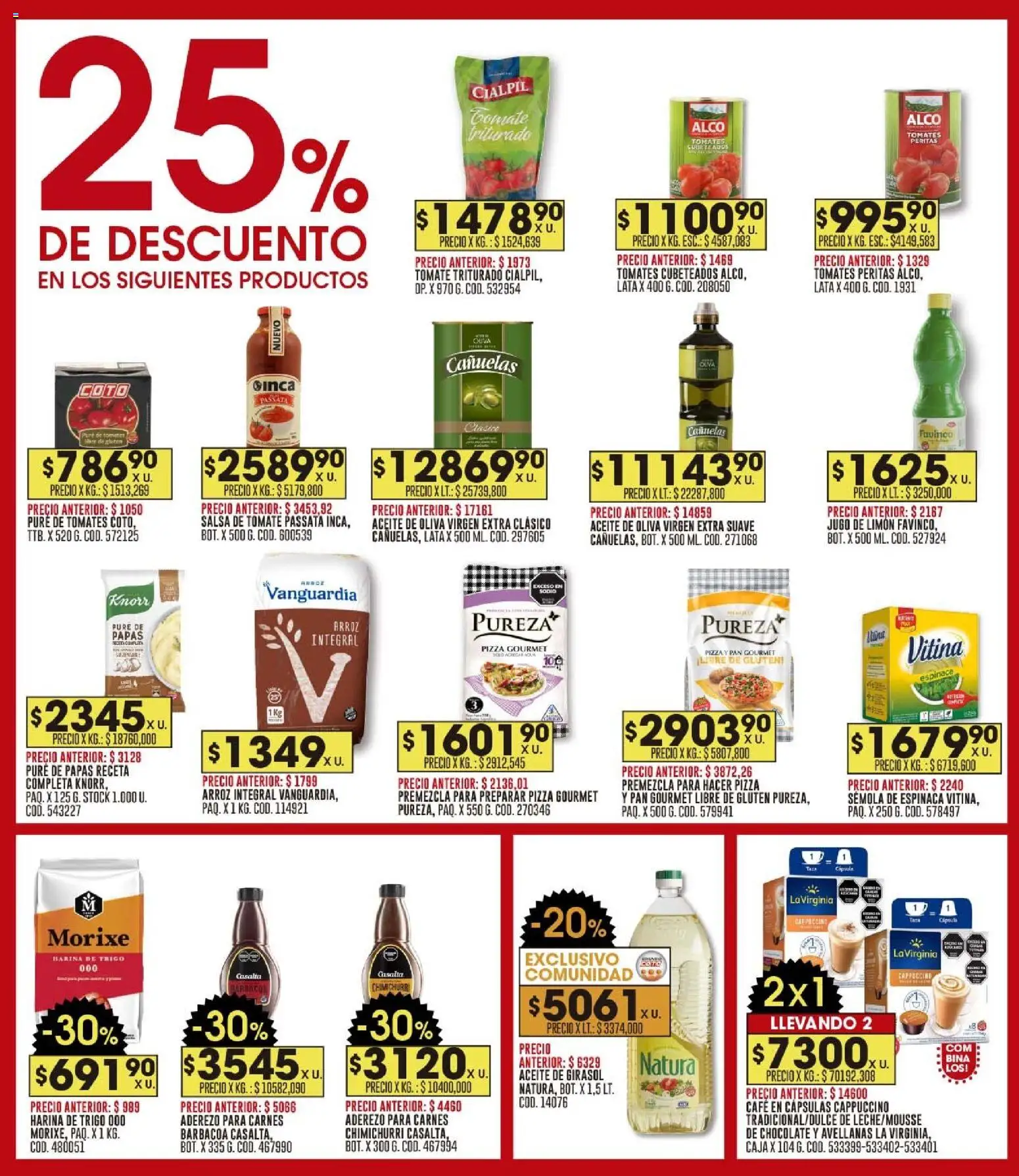Coto ofertas │ válido desde el 09.03.2026 | Página: 10 | Productos: Caja, Aceite, Pan, Pizza