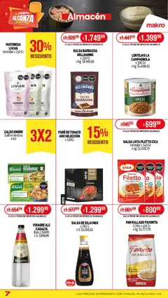 Makro ofertas │ válido desde el 24.07.2025 | Página: 7 | Productos: Lentejas, Fuente, Tomate, Té