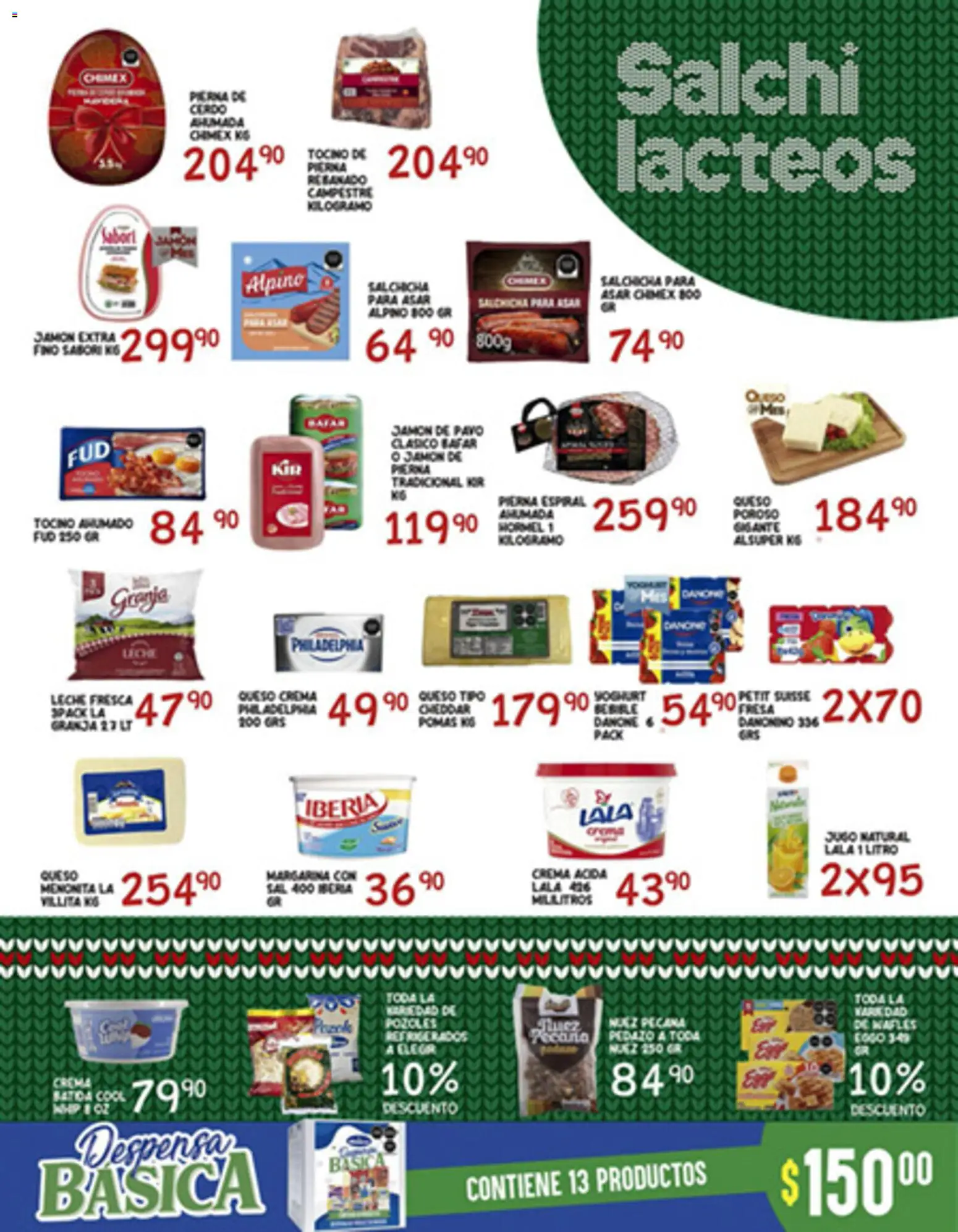 Nuevas ofertas de Alsuper válidas en toda la República Mexicana desde el 05.12.2025. ¡Encuentra las mejores ofertas en Alsuper folleto Durango! | Página: 3 | Productos: Fresa, Sal, Queso crema, Crema