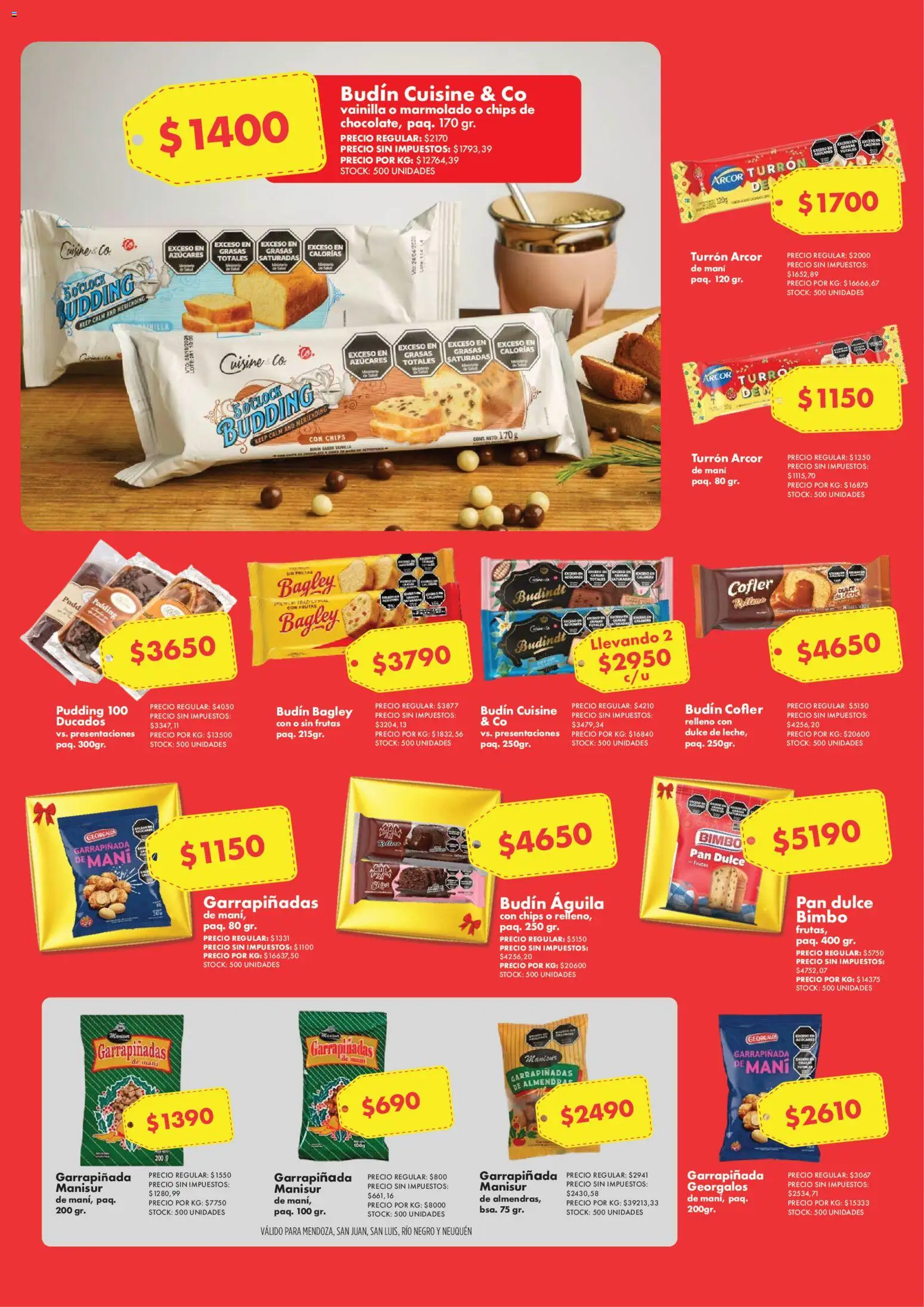 Vea - Especial Navidad  │ válido desde el 15.12.2025 | Página: 3 | Productos: Almendras, Budín, Pan, Turrón