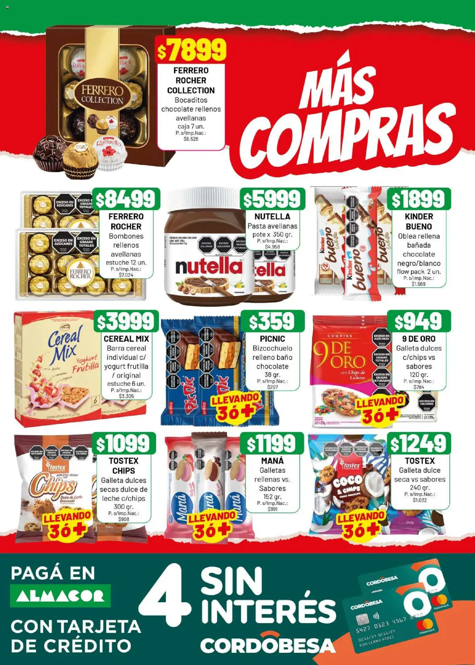Almacor catálogo │ válido desde el 04.12.2025 | Página: 12 | Productos: Individual, Estuche, Pasta, Galletas