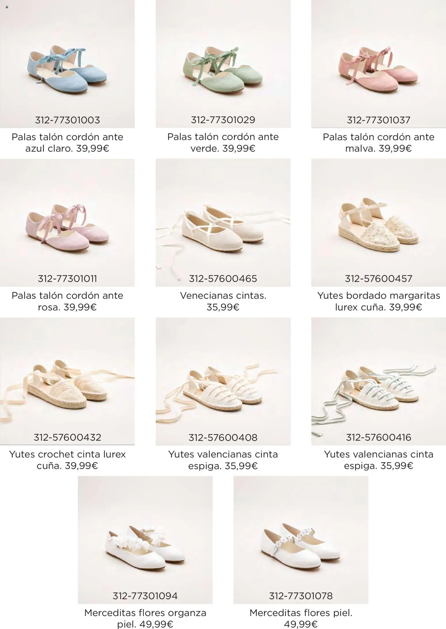 Nuevas ofertas de El Corte Inglés válidas en toda la República Mexicana desde el 20.11.2025. ¡Encuentra las mejores ofertas en El Corte Inglés catálogo Comuniones 2026! | Página: 60 | Productos: Cinta